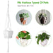 2Pcs Plant Hanger Cotton Rope Plant 40inc - Home Traders Sources