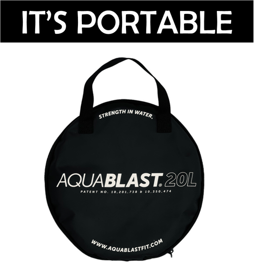 Aqua Blast 20-Liter Portable Fitness & Punching Bag for Swimming Pools - Home Traders Sources