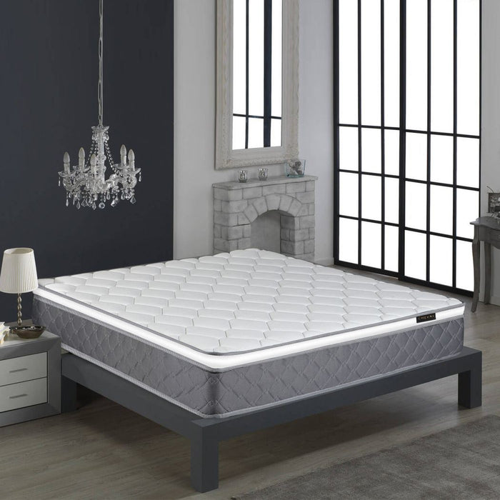 Mattress 10 Inch Gray and white - Home Traders Sources