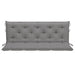 Cushion for Swing Chair Gray 59.1" Fabric - Home Traders Sources