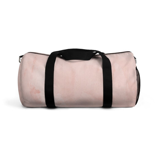 Duffel Bags, Peach Marble Graphic Style Duffel Bag - Home Traders Sources