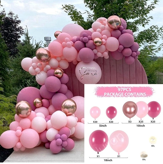 Balloon Garland Arch Kit Wedding Birthday Balloons Decoration Party Balloons For Baby Shower Decor Ballon Baloon Accessories - Home Traders Sources