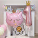 2pcs Cute Pink Number Cat Head Balloons Baby Shower Globos Kids Toy - Home Traders Sources