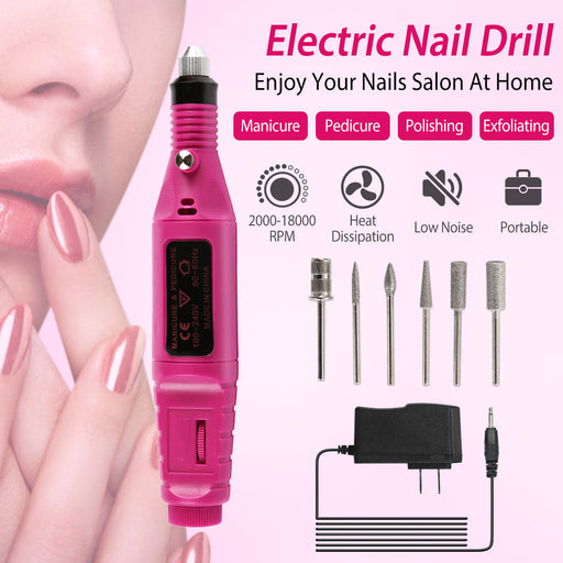 Nail Art Drill Kit Professional Nail Care - Home Traders Sources