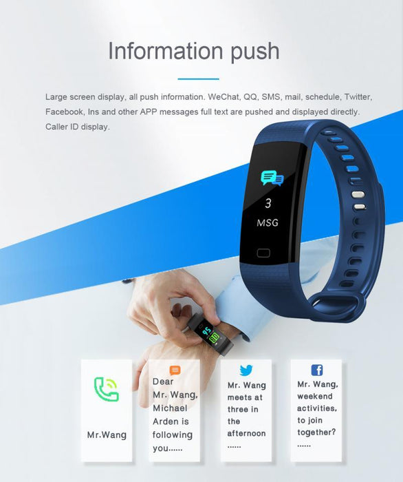 Bluetooth Sport Waterproof Smart Watch - Home Traders Sources