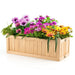 Backyard Wooden Planter Box Folding Raised Garden Plant Container - Home Traders Sources