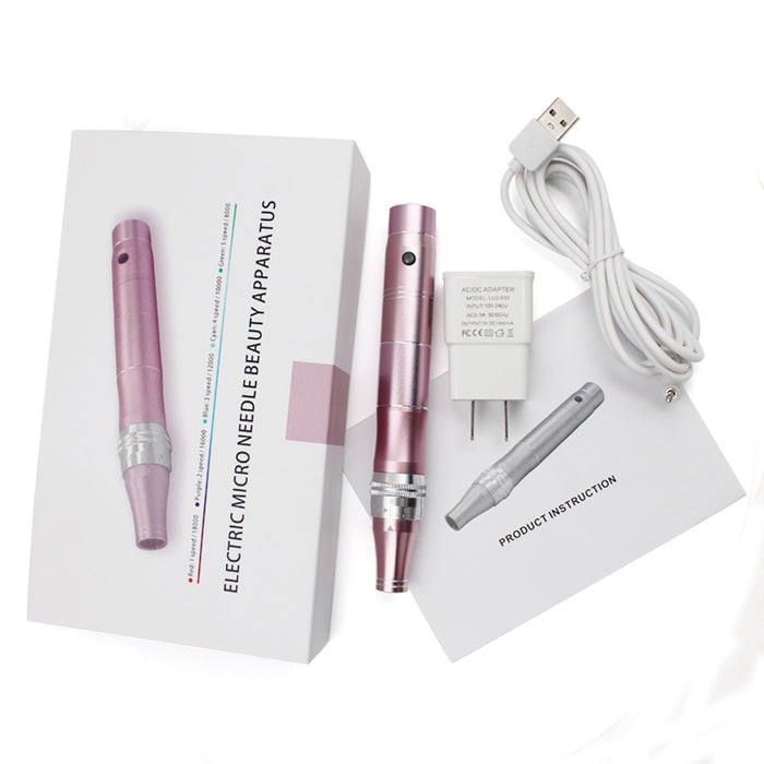 Electric Anti-age Auto Micro Need1e Beauty Apparatus Wrinkles Stretch Marks - Home Traders Sources