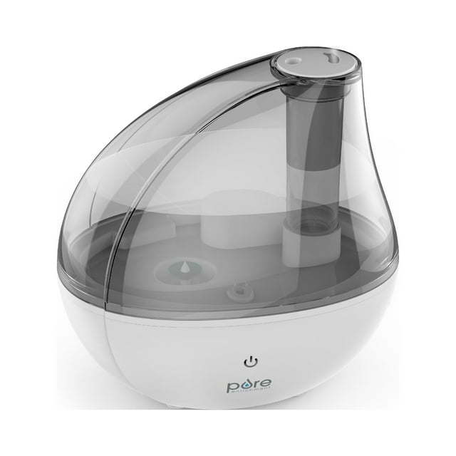 Ultrasonic Cool Mist Humidifier, Silver