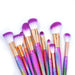 Cosmetic Brushes Blending Colorful Amazing Set - Home Traders Sources