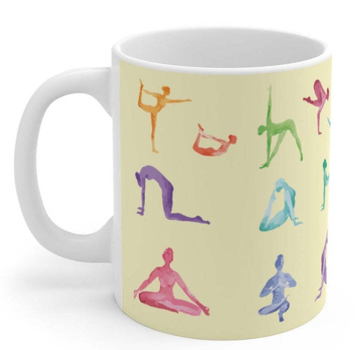 Yoga Poses Mug - Home Traders Sources