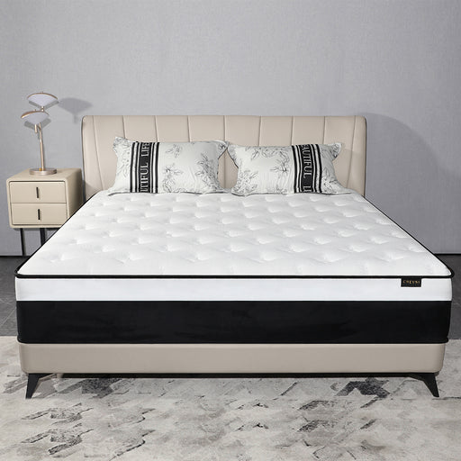 Mattress 12 Inch black and white - Home Traders Sources