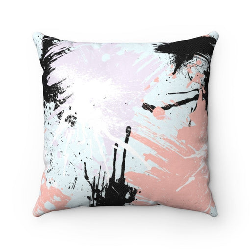 Accent Pillows, Abstract Paint Splatter Style Pillow - Home Traders Sources