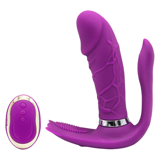 Pleasure Licking Wearable Vibrator Smooth Flexible Silicone - Home Traders Sources