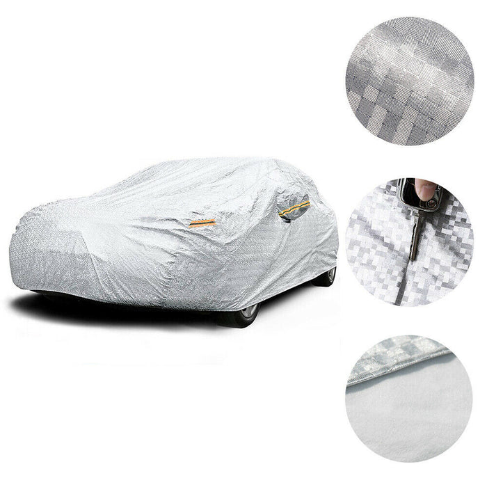 5 Layer Outdoor Car Cover Cotton Lining Breathable Waterproof - Home Traders Sources