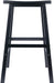 Winsome Satori Seat Bar Stool,  29", Black - Home Traders Sources