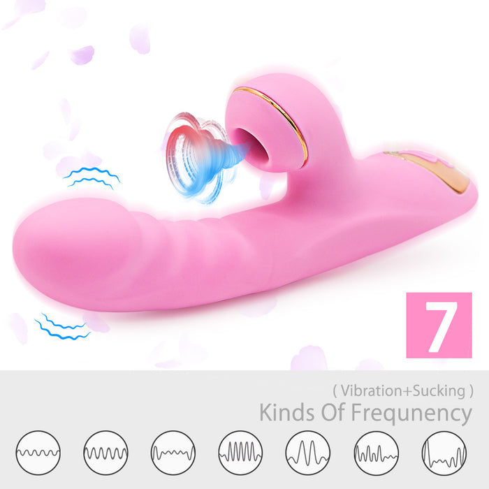 Dibey Rabbit 13th Generation Vibrator Pink - Home Traders Sources