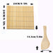 Bamboo Sushi Rolling Mat Set ( 2 Sets) - Home Traders Sources