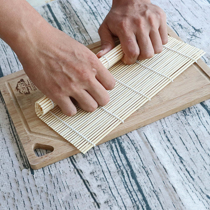 Bamboo Sushi Rolling Mat Set ( 2 Sets) - Home Traders Sources