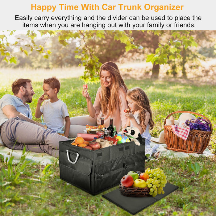 Car Trunk Organizer Collapsible Multi-Compartments - Home Traders Sources