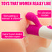 CR-simulation vibrator rose red vibrator - Home Traders Sources