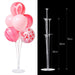 1Set 7 Tubes Balloon Stand Ballon Holder Column Confetti Ballons Baby Shower Birthday Party Wedding Xmas Decoration Supplies - Home Traders Sources