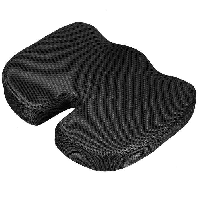 Seat Cushion Coccyx Orthopedic Memory Foam Cushion Tailbone Hip Support Chair Pillow for Office Car Seat - Home Traders Sources