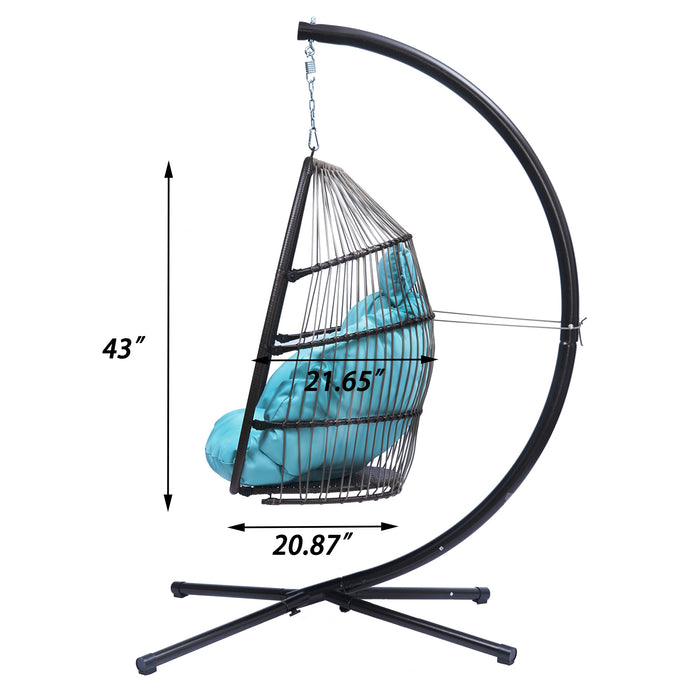 Hanging Egg Swing Chair with Stand - Home Traders Sources