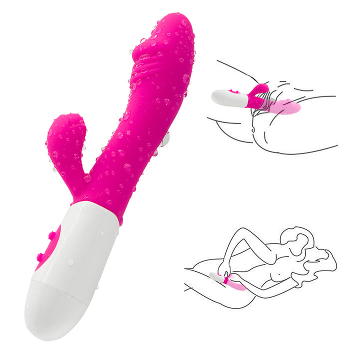 CR-simulation vibrator rose red vibrator - Home Traders Sources