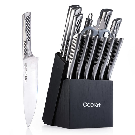 15 Piece Knife Sets with Block - Home Traders Sources
