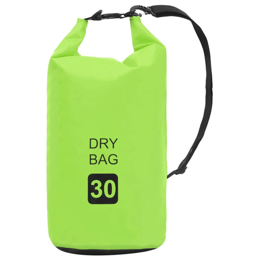 Dry Bag Green 7.9 gal PVC - Home Traders Sources