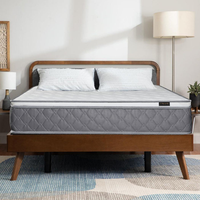 Mattress 10 Inch Gray and white - Home Traders Sources