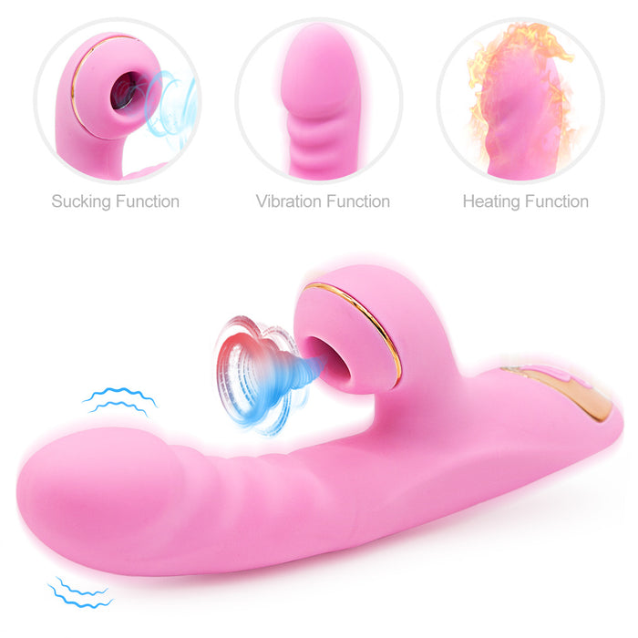 Dibey Rabbit 13th Generation Vibrator Pink - Home Traders Sources