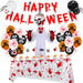 Halloween Bloody Hands Tablecloth Set Dimensional Ghost Balloon Set - Home Traders Sources