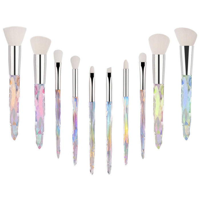 Cosmetic Brushes Blending Colorful Amazing Set - Home Traders Sources