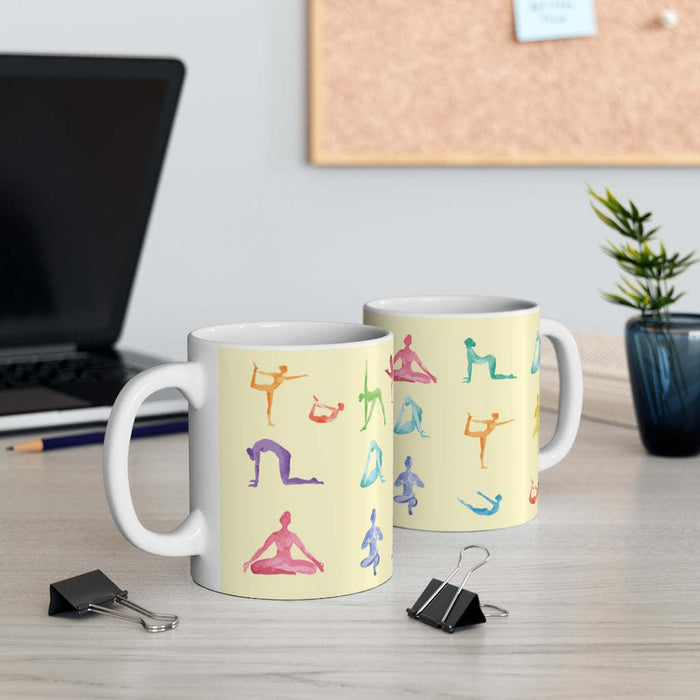 Yoga Poses Mug - Home Traders Sources