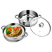 Home Kitchen 2 Tier Stainless Steel Steamer Cookware Boiler - Home Traders Sources