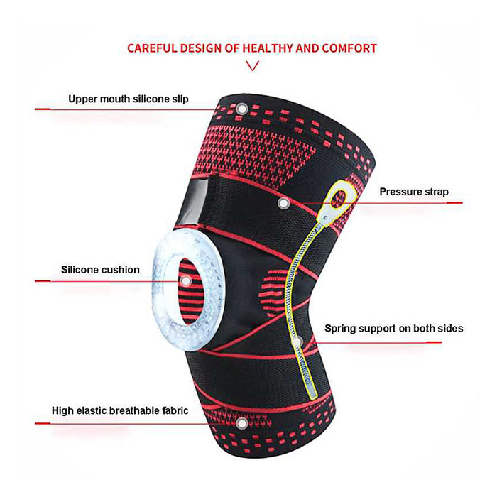 Bandage silicon Knit Kneepad - Home Traders Sources
