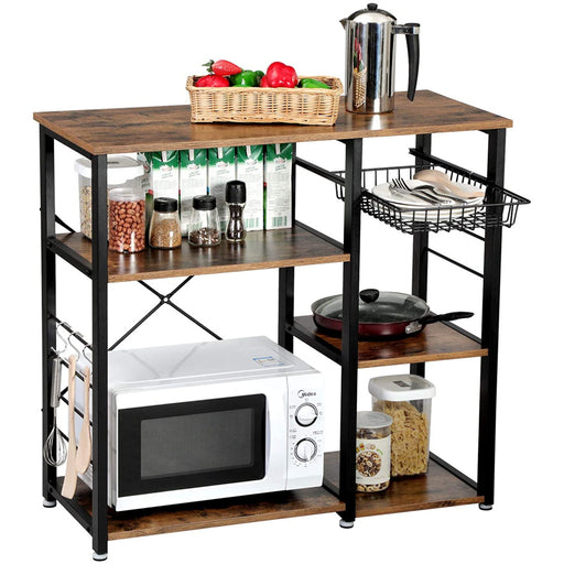 3-Tier Industrial Kitchen Baker's Rack - Home Traders Sources