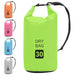 Dry Bag Green 7.9 gal PVC - Home Traders Sources