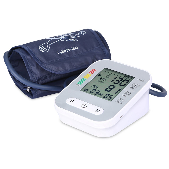 Digital Arm Blood Pressure Monitor LCD Digital - Home Traders Sources