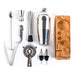 Bar Tools Cocktail Making 10-in-1 Cocktail Shaker Set Kit - Home Traders Sources