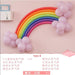 26pcs/set DIY Magic Ball Christmas Birthday Decor Children Birthday Gift Accessories Decoration Rainbow Band Balloon Set - Home Traders Sources