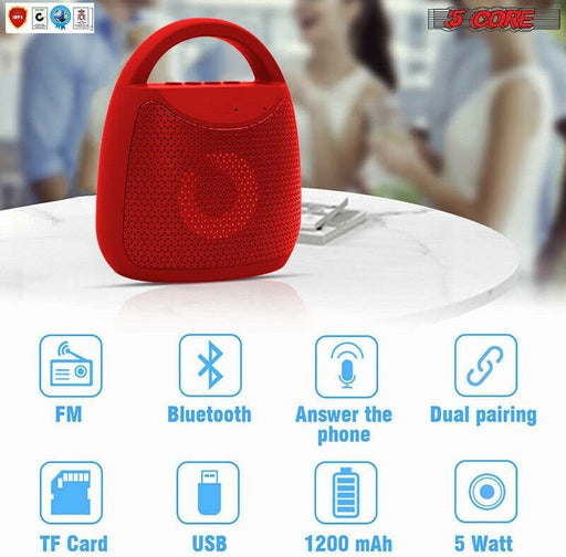 Bluetooth Speaker Stereo Loud Volume Wireless - Home Traders Sources