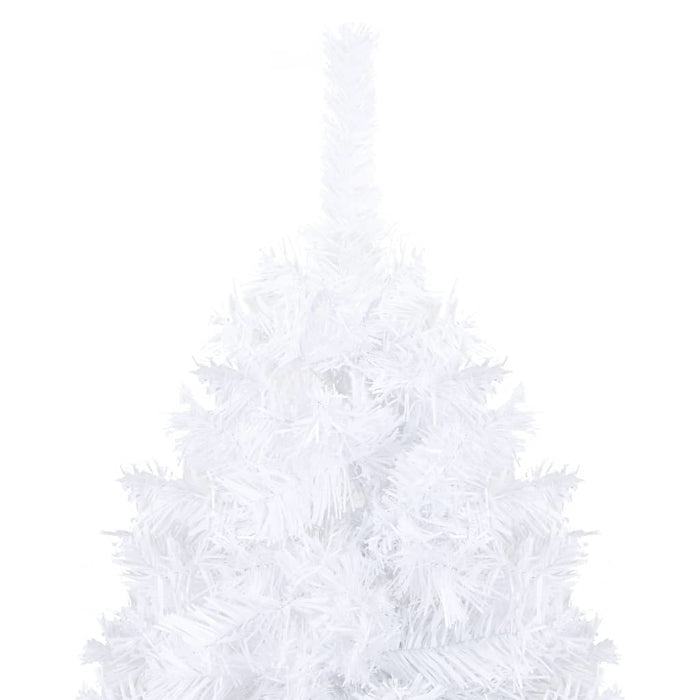 Artificial Christmas Tree with LEDs&Ball Set White 94.5" - Home Traders Sources