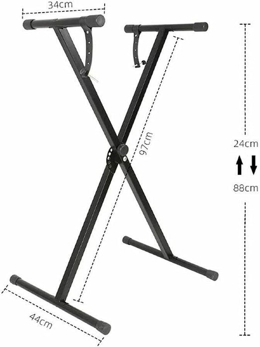 5 Core 2021 PRO Adjustable X Music Keyboard Electric Piano Rack Stand Metal KS1X - Home Traders Sources