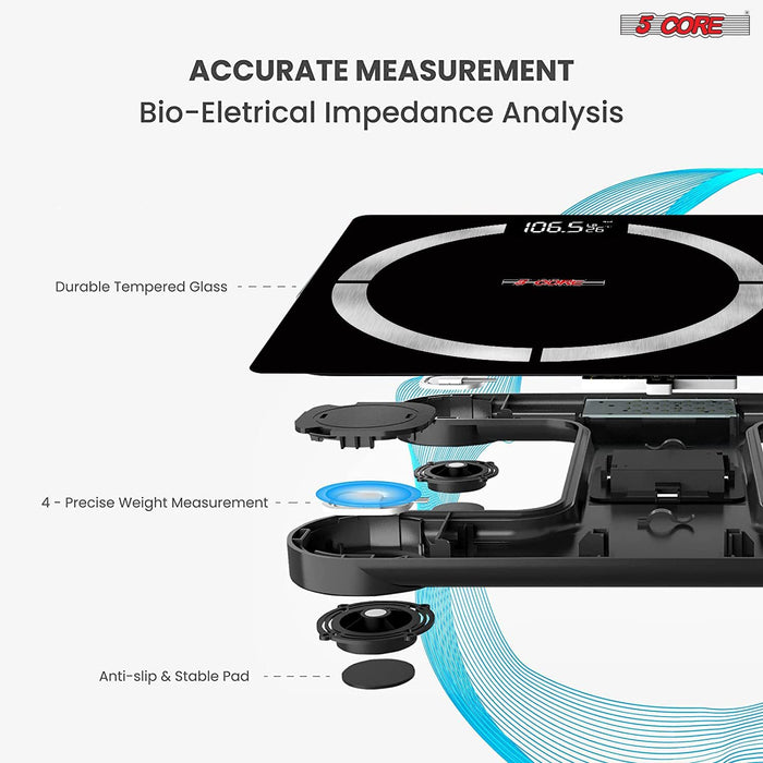 Smart Digital Bathroom Weighing Scale - Home Traders Sources