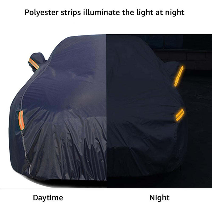 5 Layer Outdoor Car Cover Cotton Lining Breathable Waterproof - Home Traders Sources