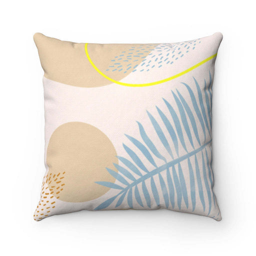 Blue Leaf Cushion Home Decoration Accents - 4 Sizes - Home Traders Sources
