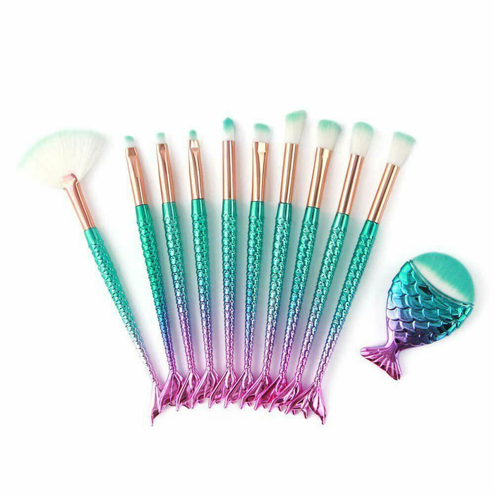 Cosmetic Brushes Blending Colorful Amazing Set - Home Traders Sources