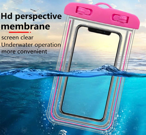 Waterproof Phone Pouch, Universal Waterproof Phone case, Dry Bag Outdoor Beach Bag for iPhone 12 11 8 7 Pro Max SE XR/Samsung Galaxy s21 Note 20/Google Pixel/Moto G7/Oneplus/LG, Samsung (Blue) - Home Traders Sources